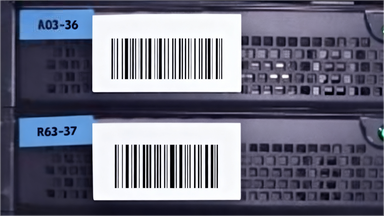 Easy-to-read barcode labels