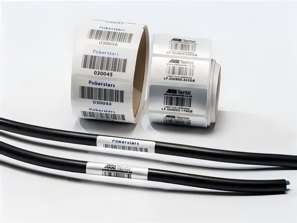 The effect of printing cable label paper