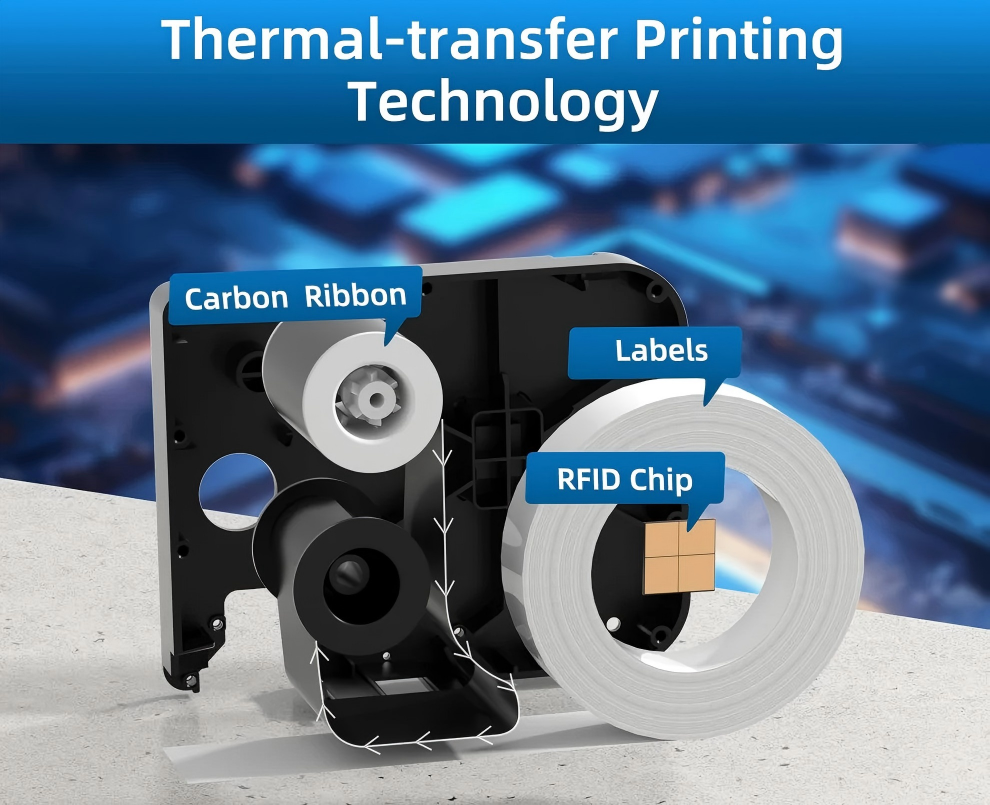 Thermal transfer label paper